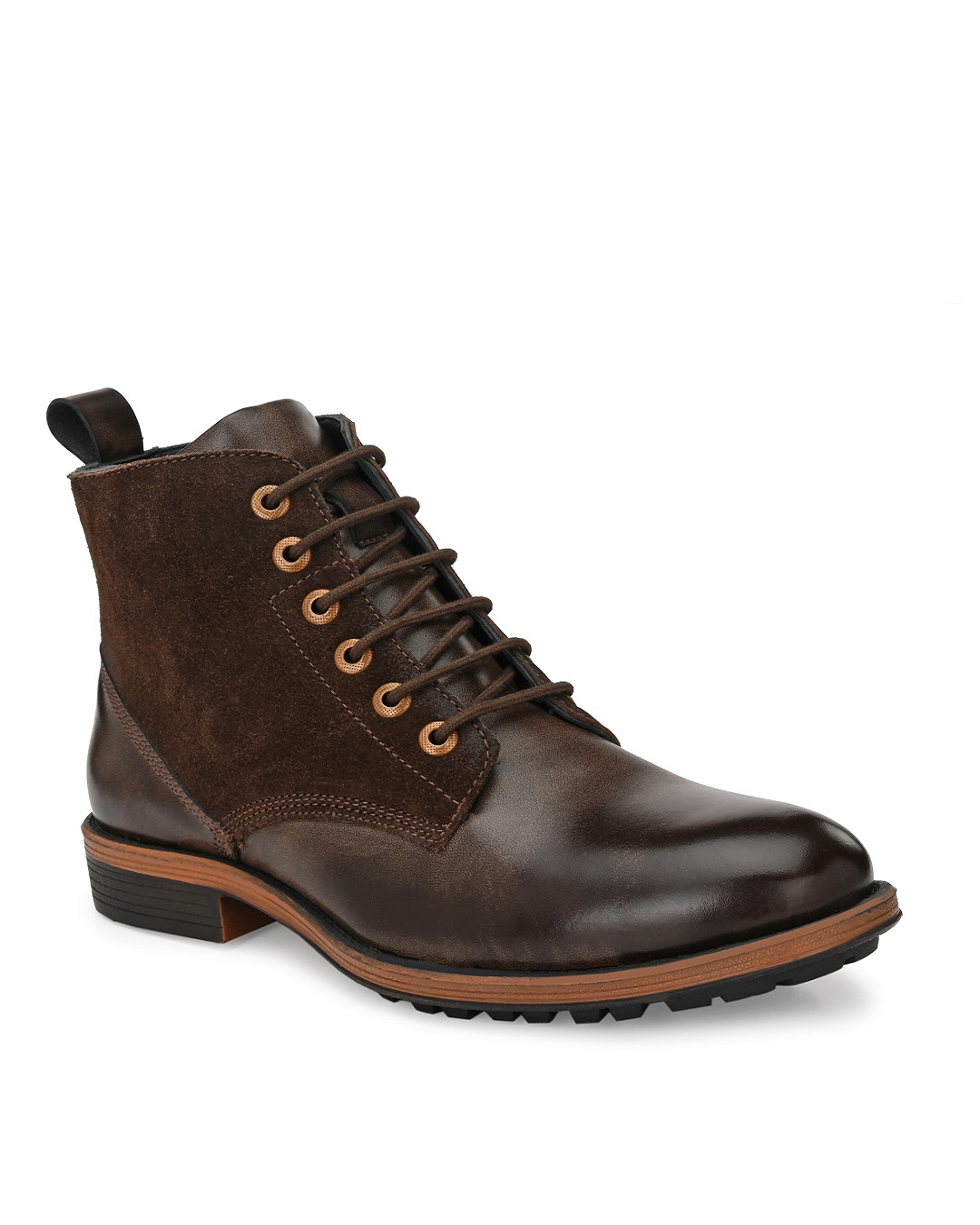 Buy Men's Brown High Top Boots Online in India at Bewakoof