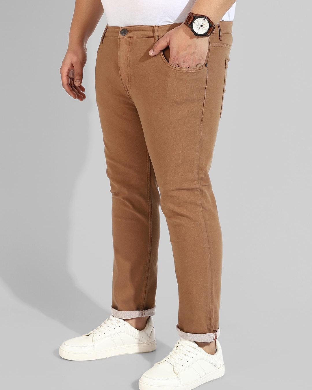 Brown Straight-Leg Jeans by LEMAIRE on Sale
