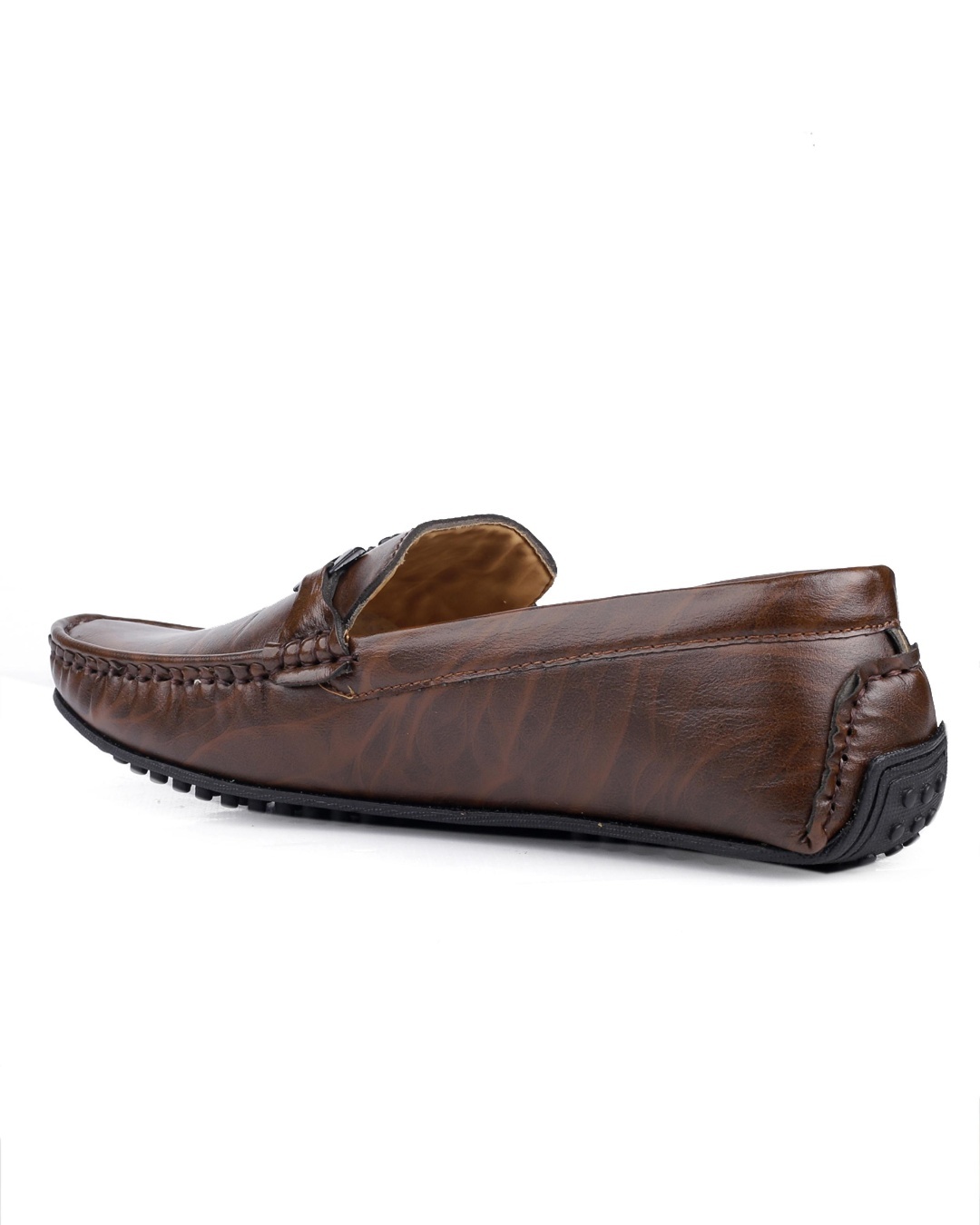 Shop Men's Brown Loafers-Back
