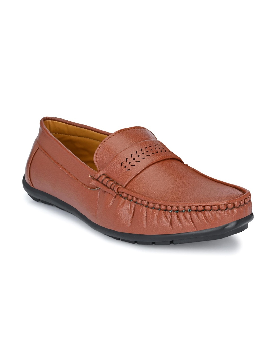 Shop Men's Brown Loafers-Back