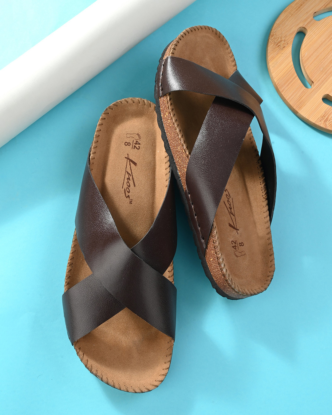 Buy Men's Brown Sandals Online in India at Bewakoof