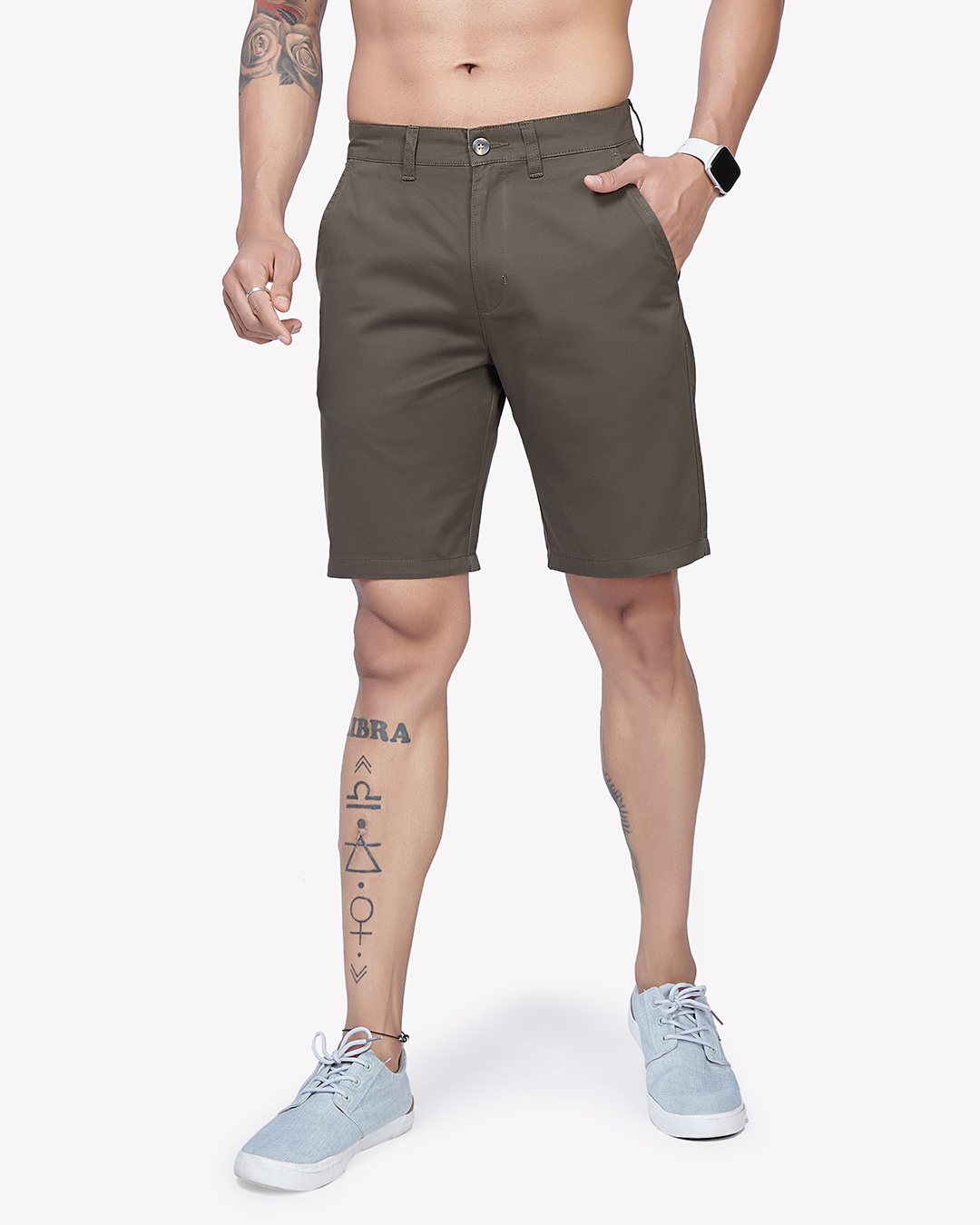 Buy Men's Brown Shorts Online at Bewakoof