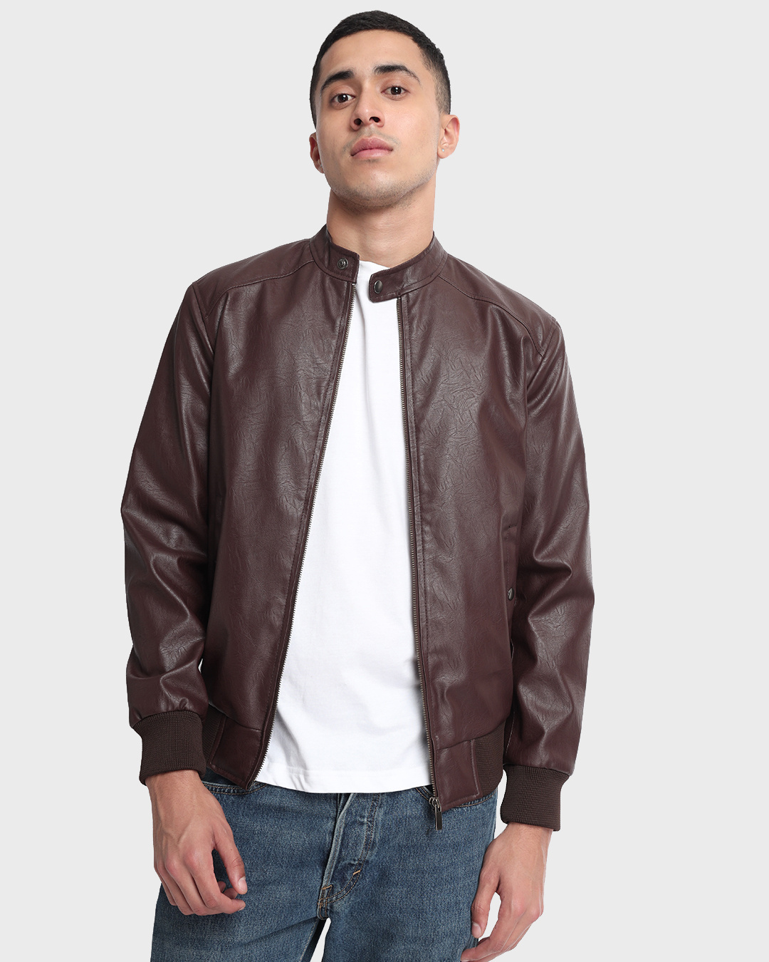 Pu shop jacket mens