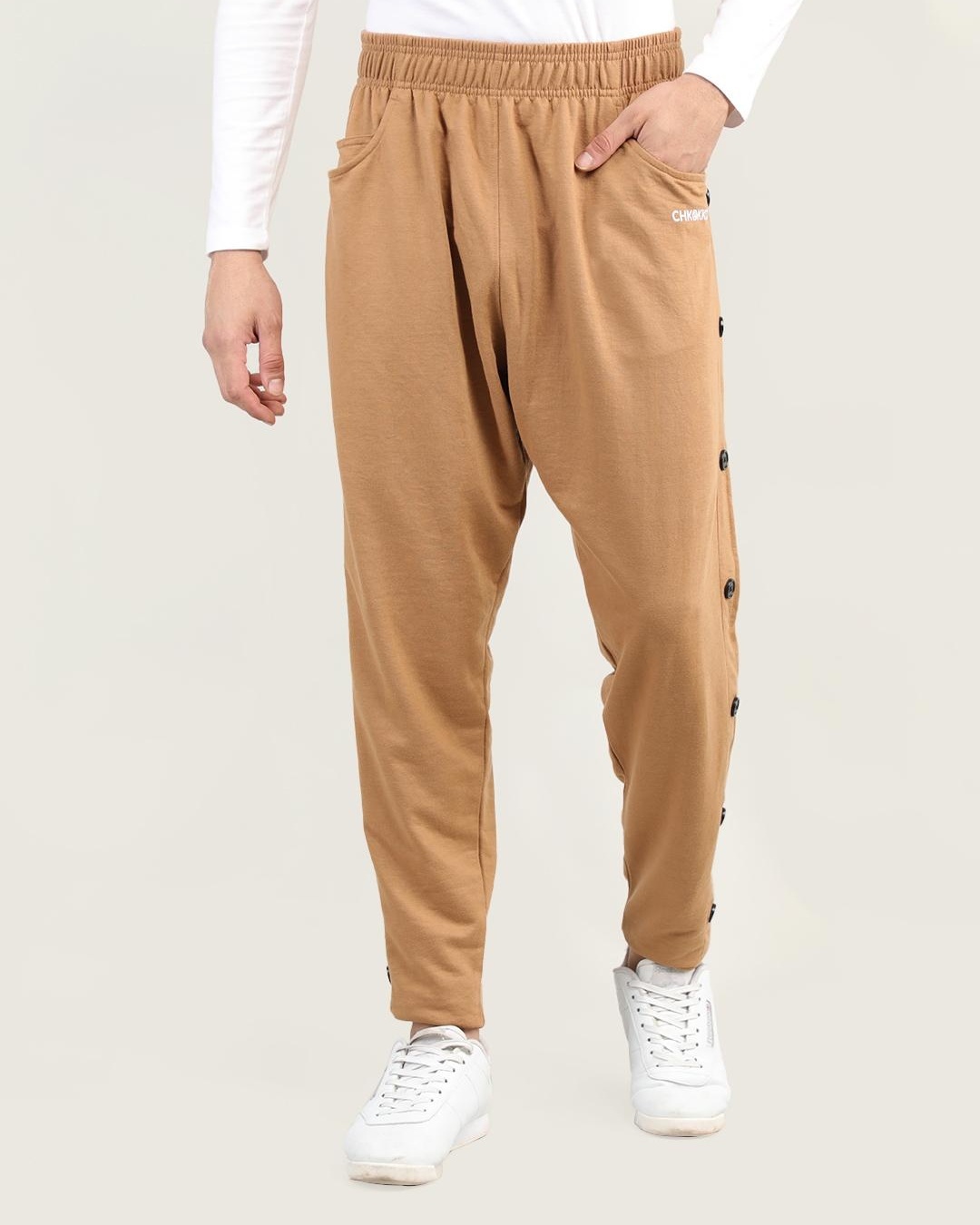 Buy Men's Brown Track Pants Online at Bewakoof