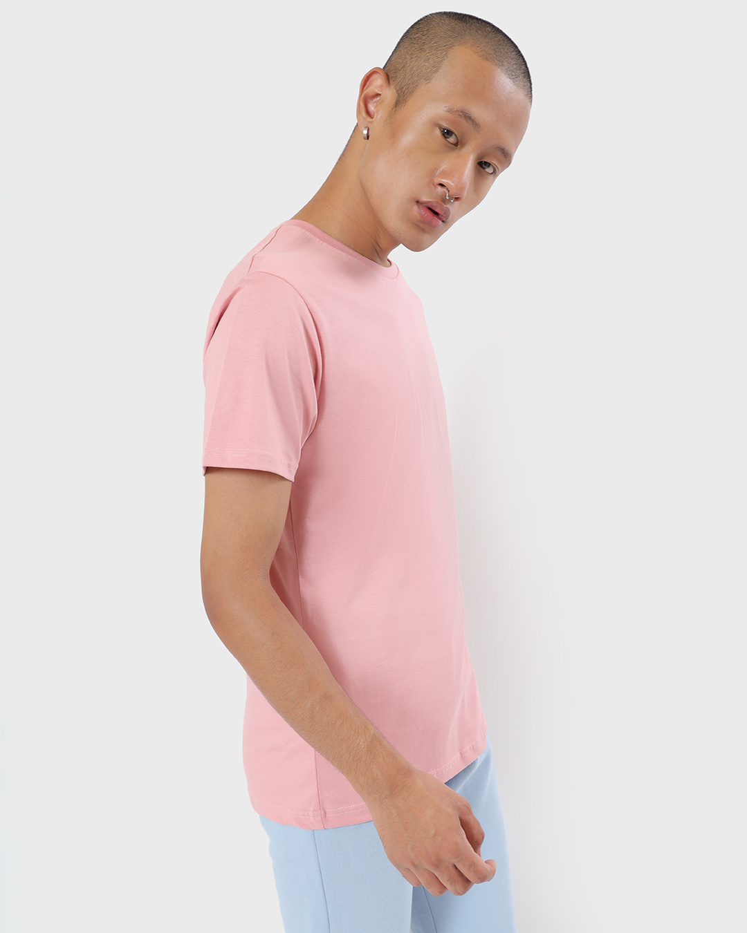 Shop Men's Cheeky Pink T-shirt-Back
