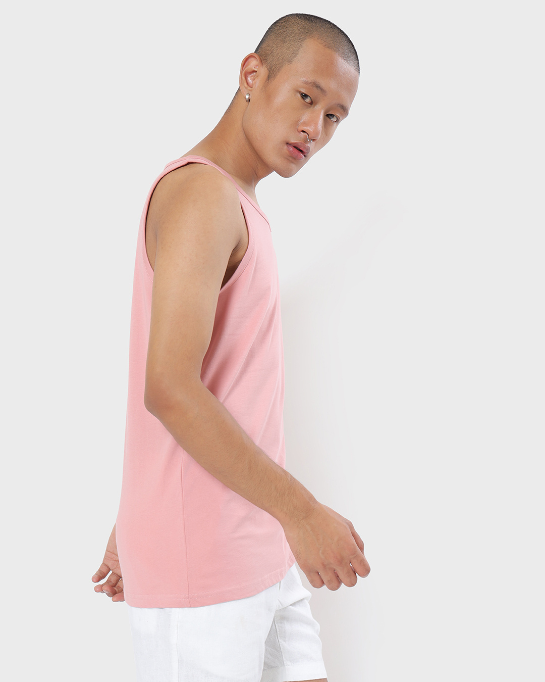 Shop Men's Cheeky Pink Vest-Back