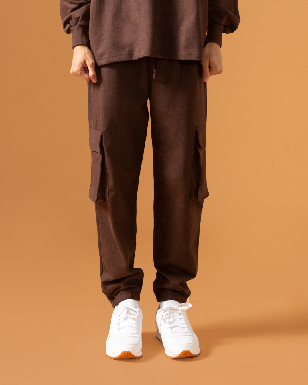 Brown Color Trendy Comfortable Mens Cargo Pants Stylish Cargo Pants Mens  Track Pant Cotton Cargo Pants