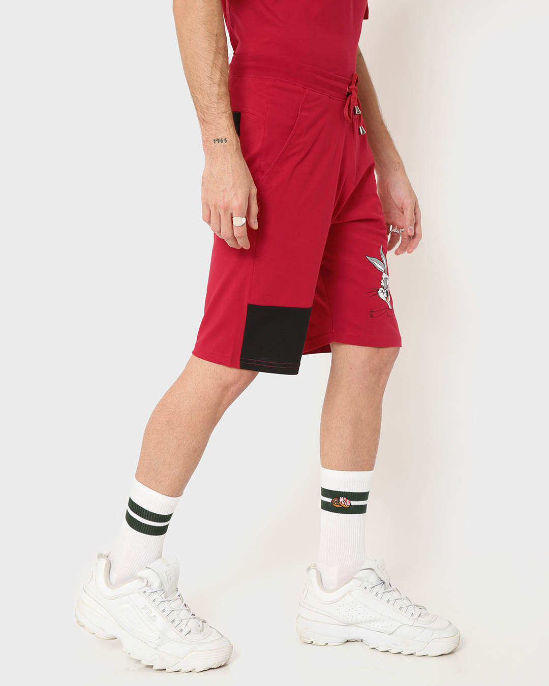 Shop Men's Color Block Shorts-Back