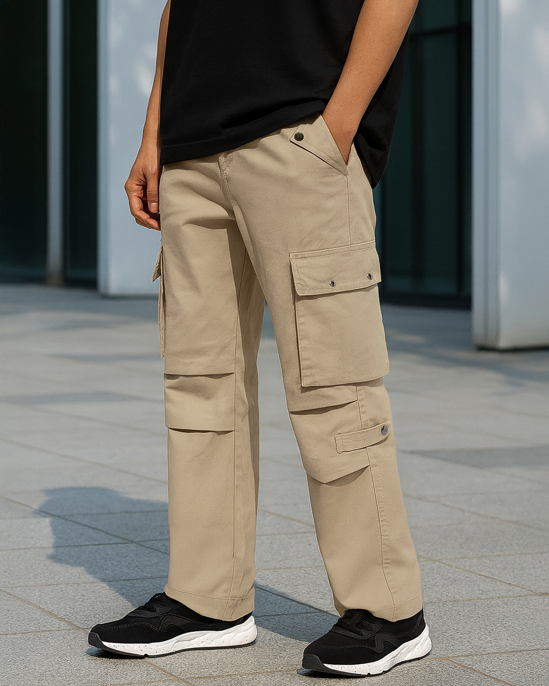 Cargo Straight Fit Pants