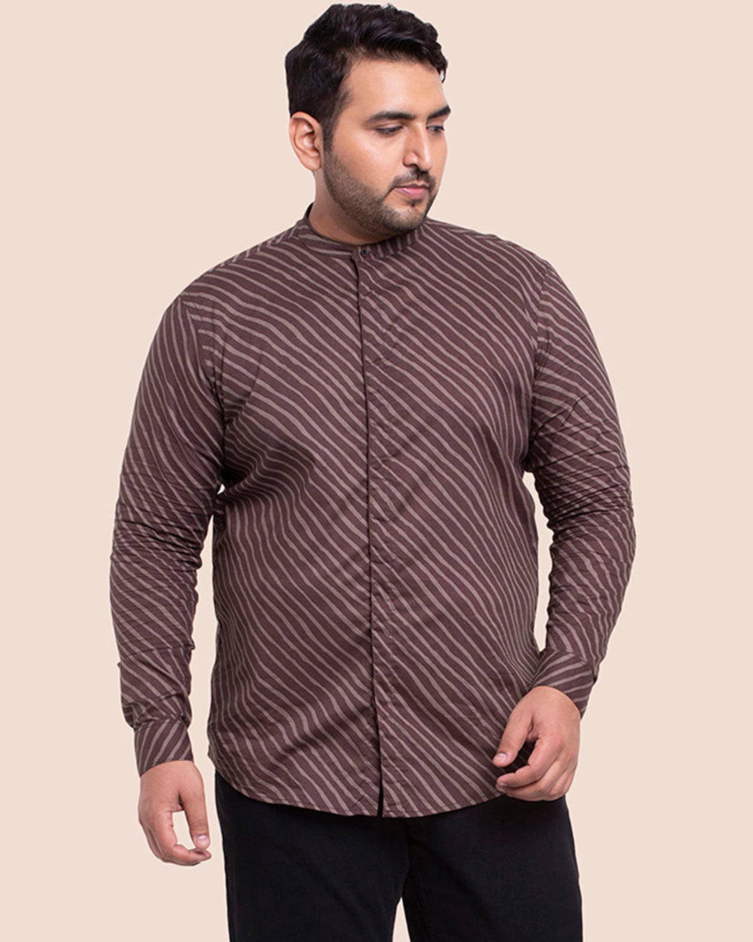 Shop Men's Full Sleeves Plus Printed Shirt-Back