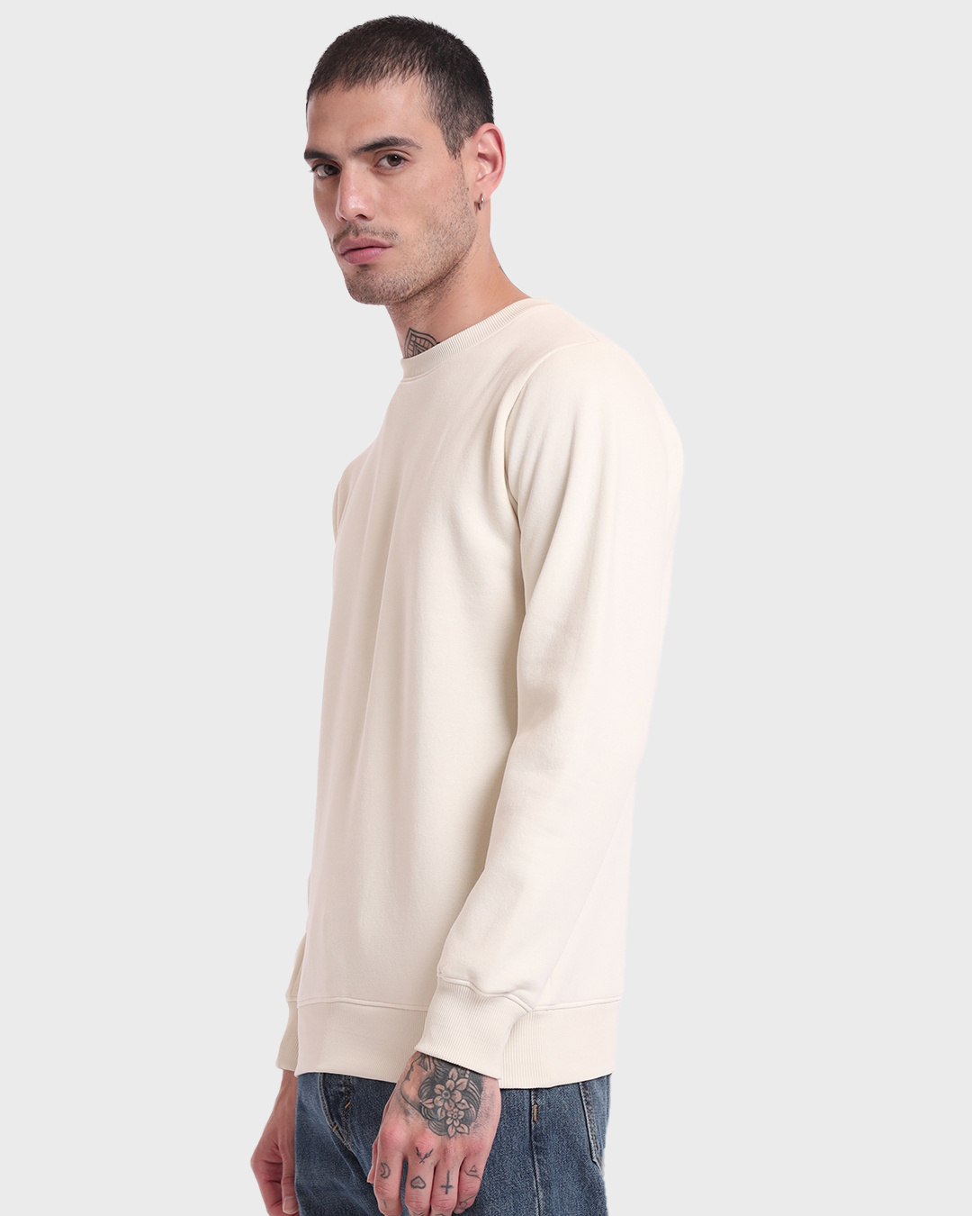 Buy Men's Gardenia Sweatshirt Online at Bewakoof