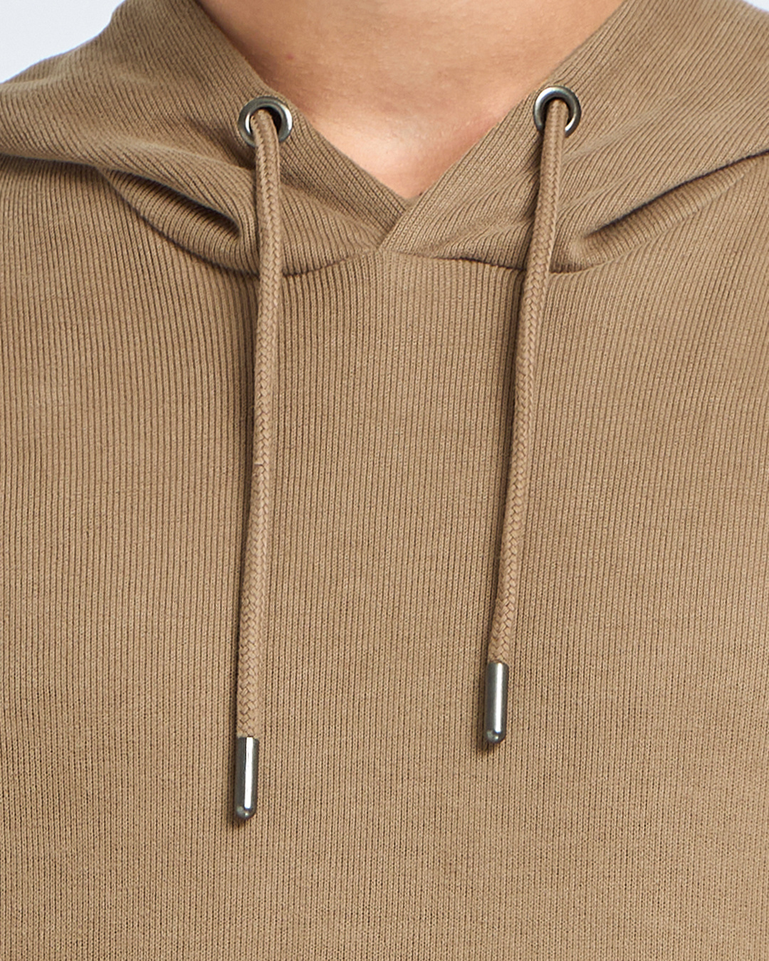Shop Men's Ginger Root Brown Oversized Hoodies-Back