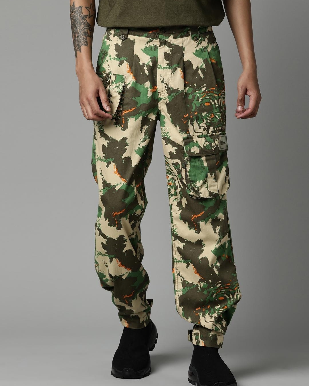 xiuh baggy pants womens camo cargo trousers casual pants combat camouflage  pants linen pants white s - Walmart.com
