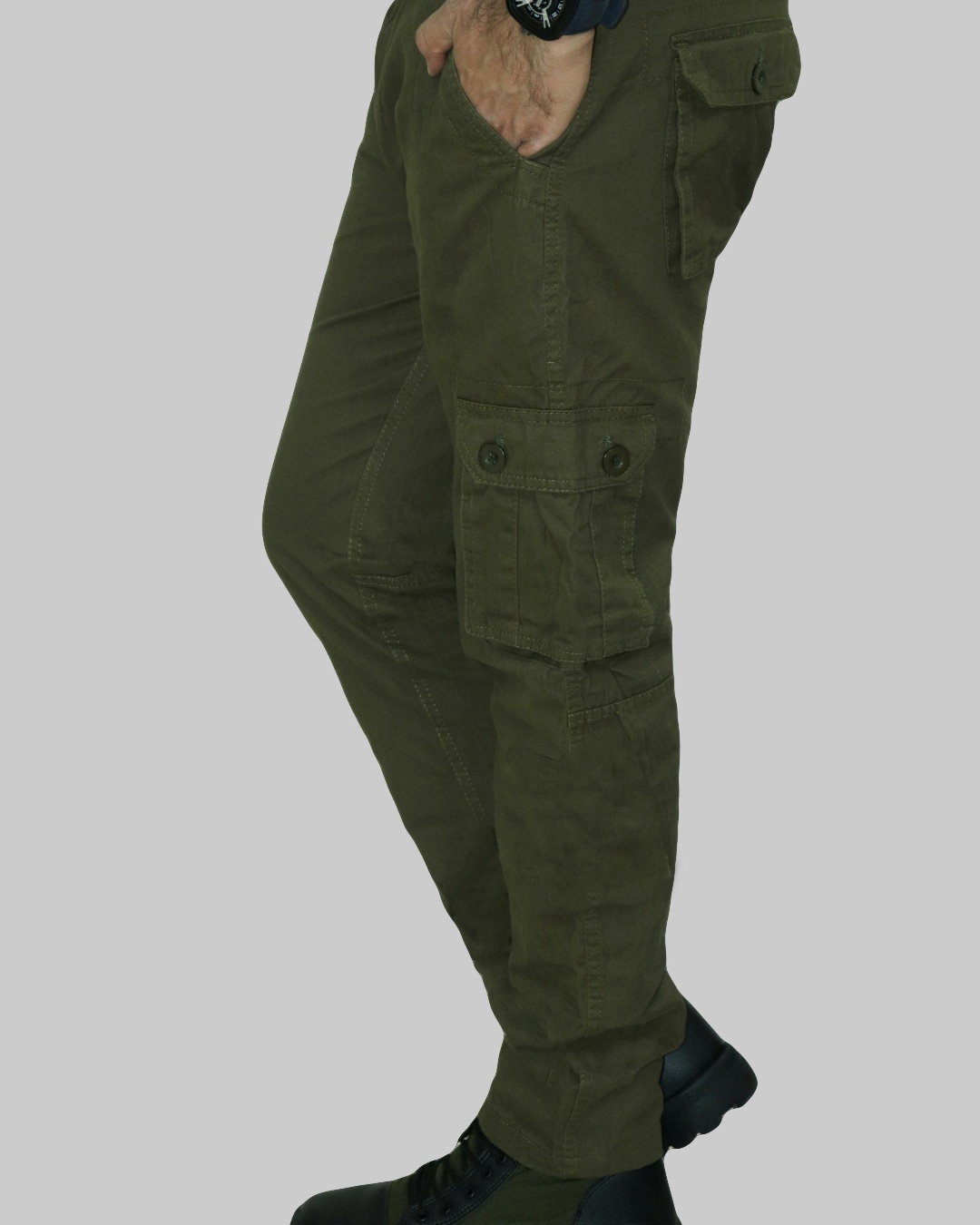 Buy Men's Green Cargo Pants Online at Bewakoof