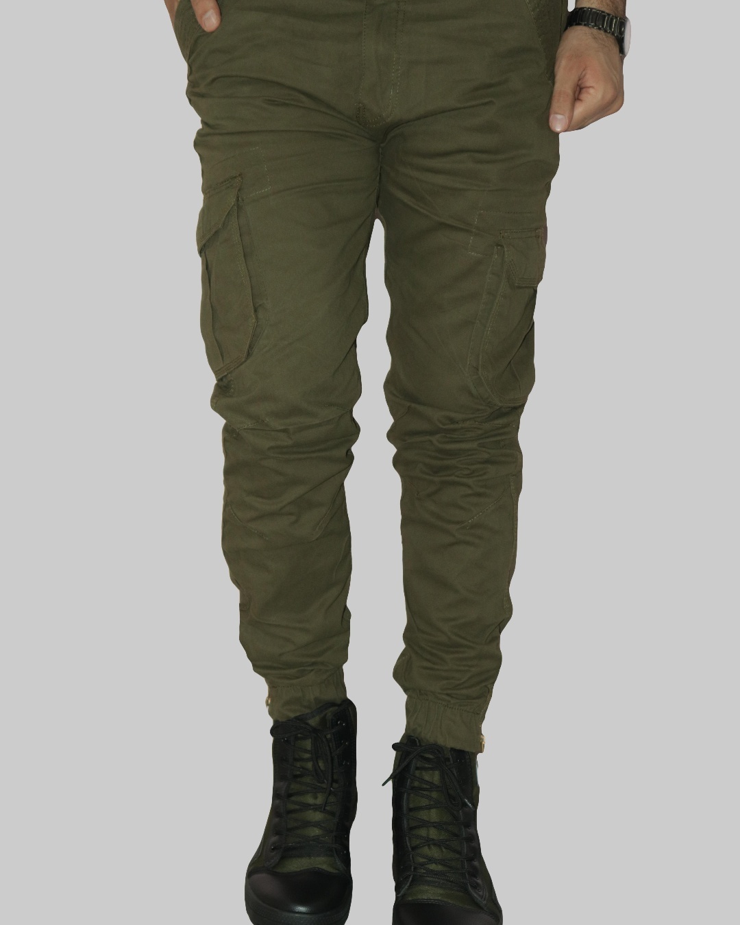Buy Men's Green Cargo Pants Online at Bewakoof
