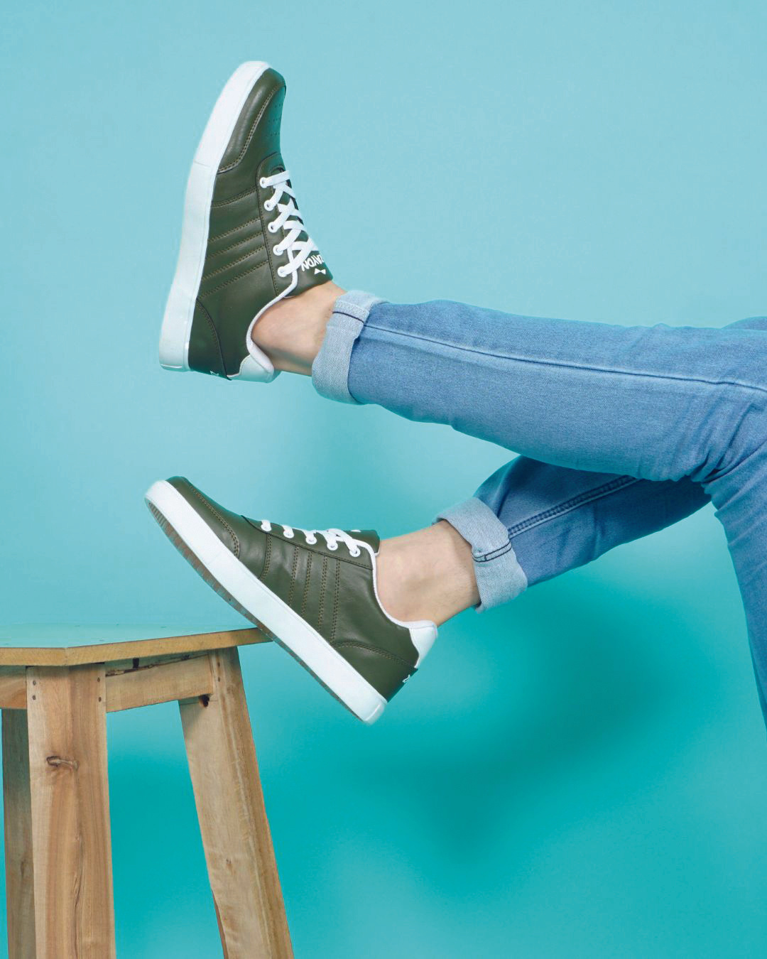 Buy Men's Green Casual Shoes Online in India at Bewakoof