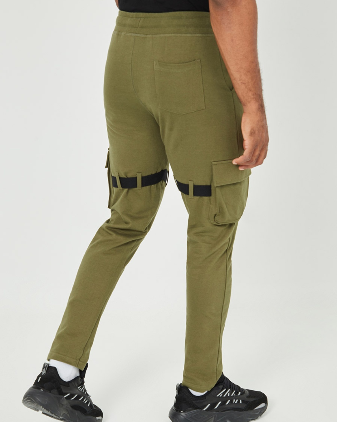 Shop Men's Green Casual Track Pants-Back