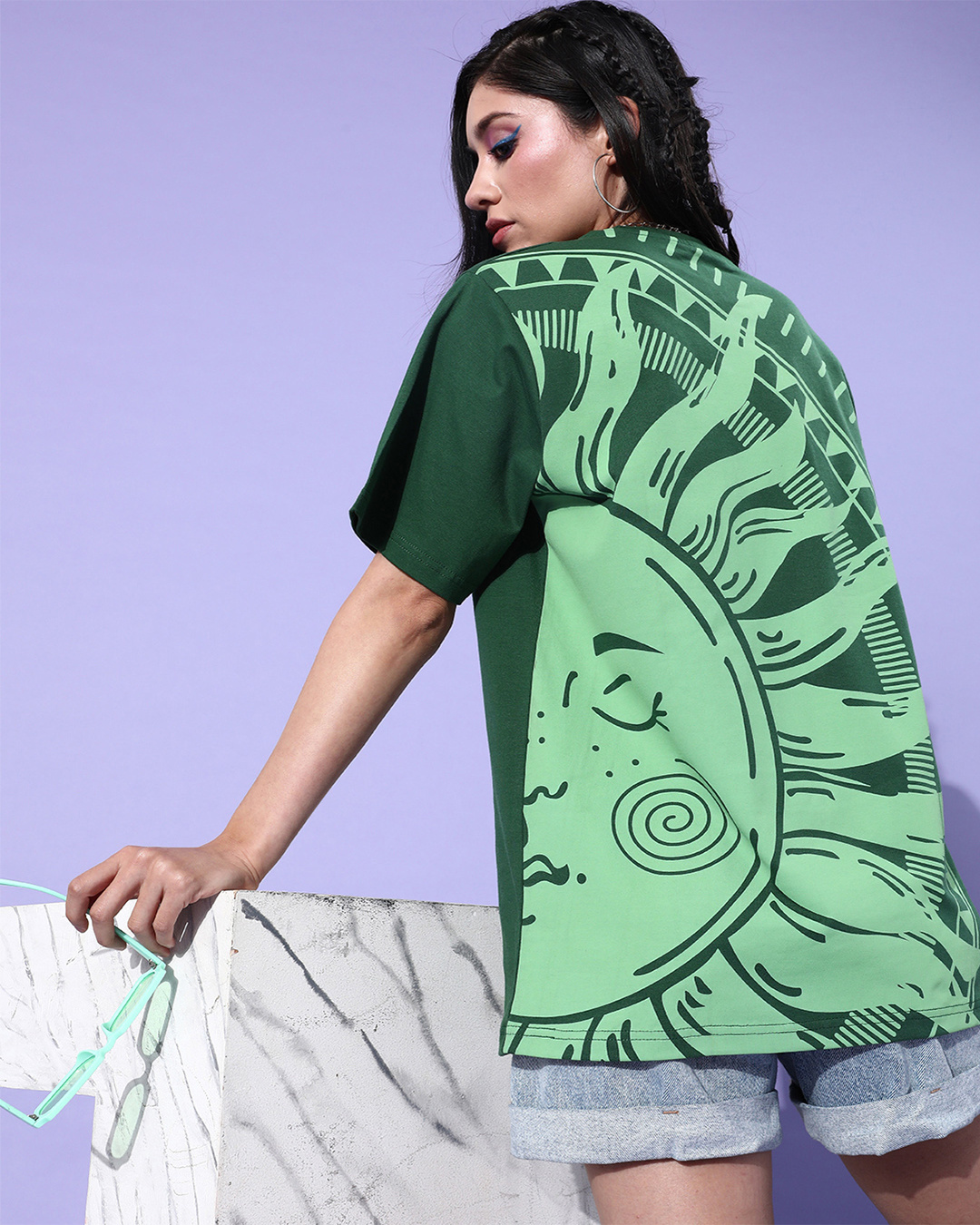 Green Graphic Tee main image 0