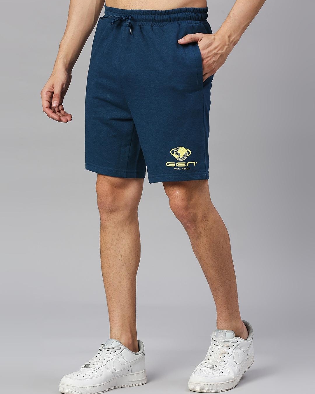Buy Men's Green Printed Shorts Online at Bewakoof