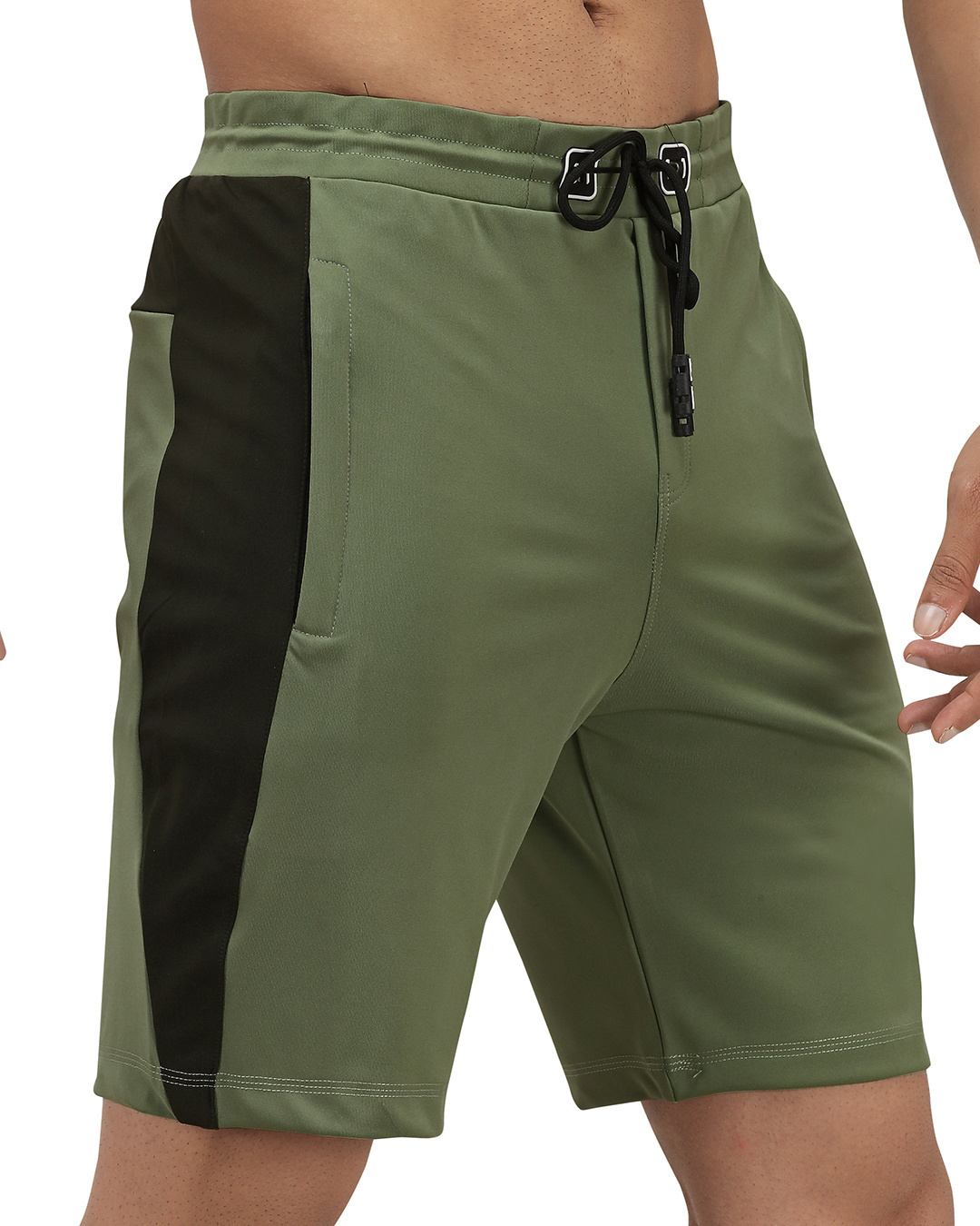 Buy Men S Green Shorts Online At Bewakoof