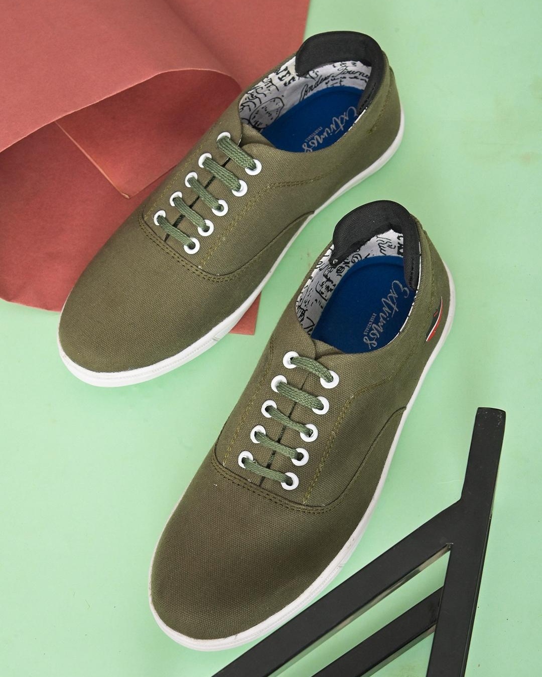 Buy Men's Green Sneakers Online in India at Bewakoof