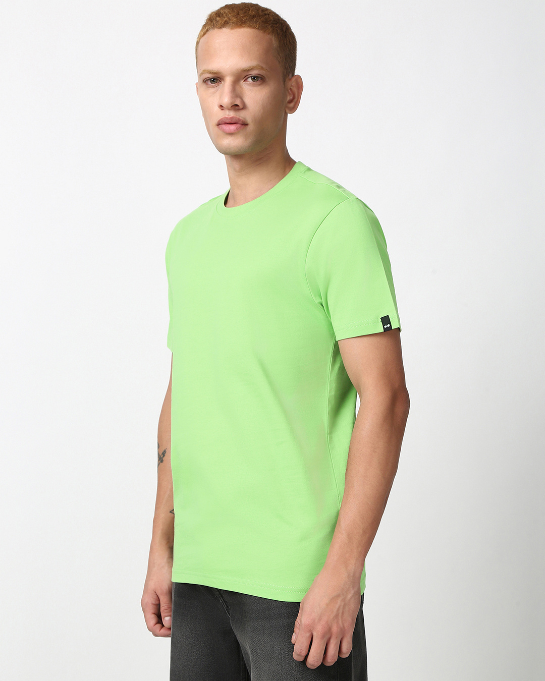Shop Men's Green T-Shirt-Back