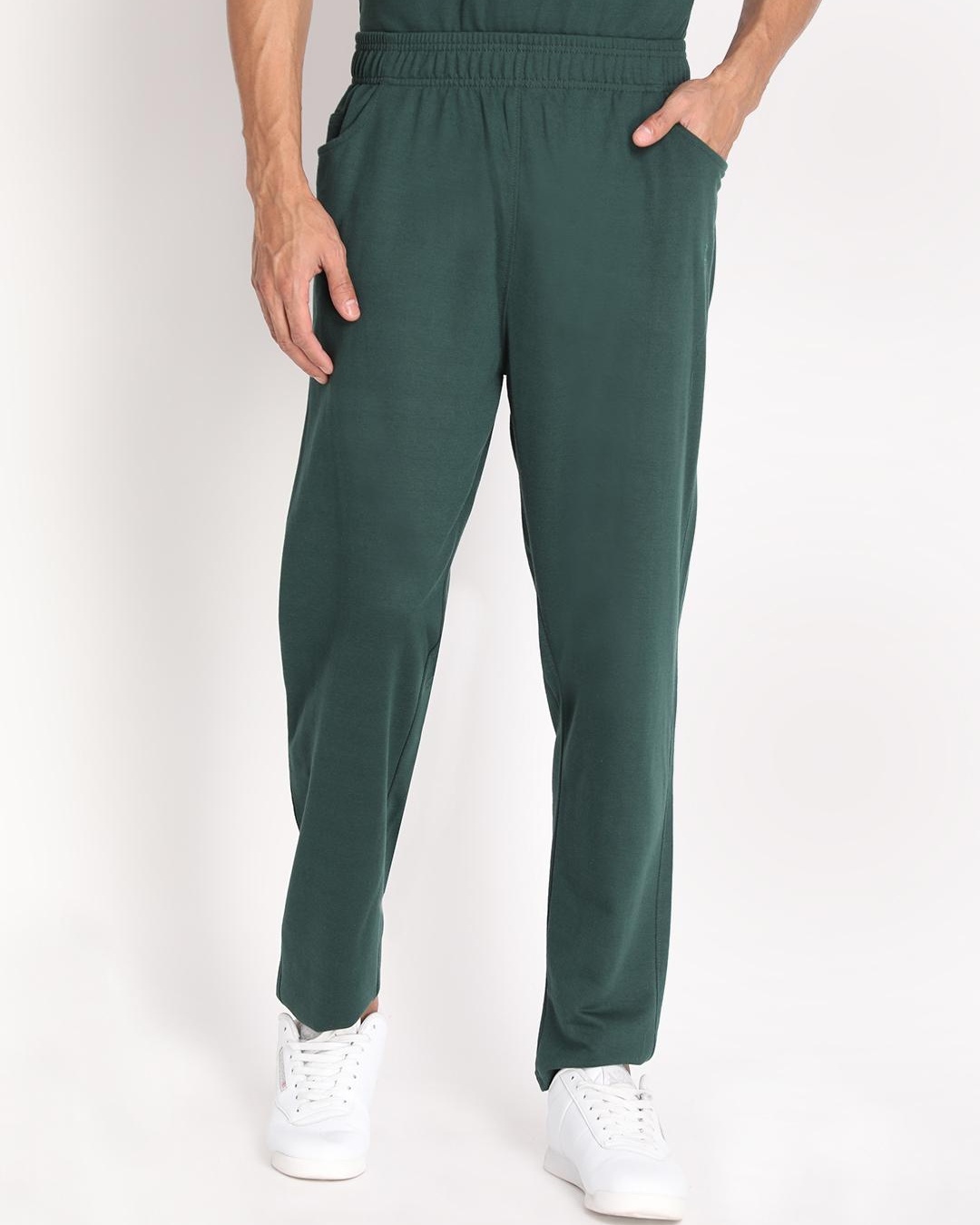 Buy Men's Green Track Pants Online at Bewakoof