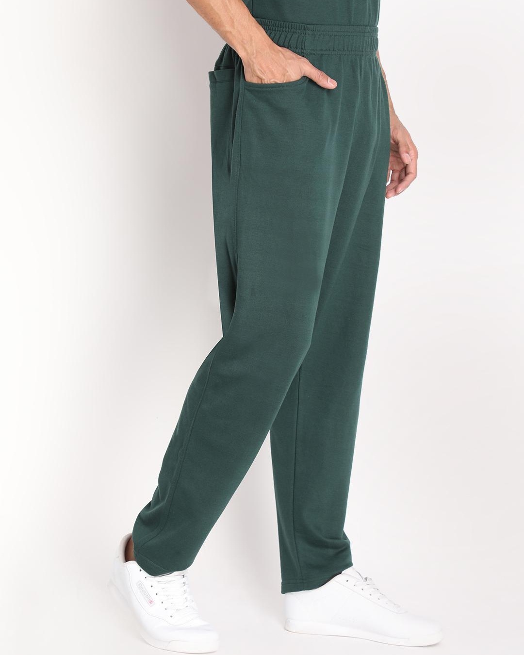 Buy Men's Green Track Pants Online at Bewakoof