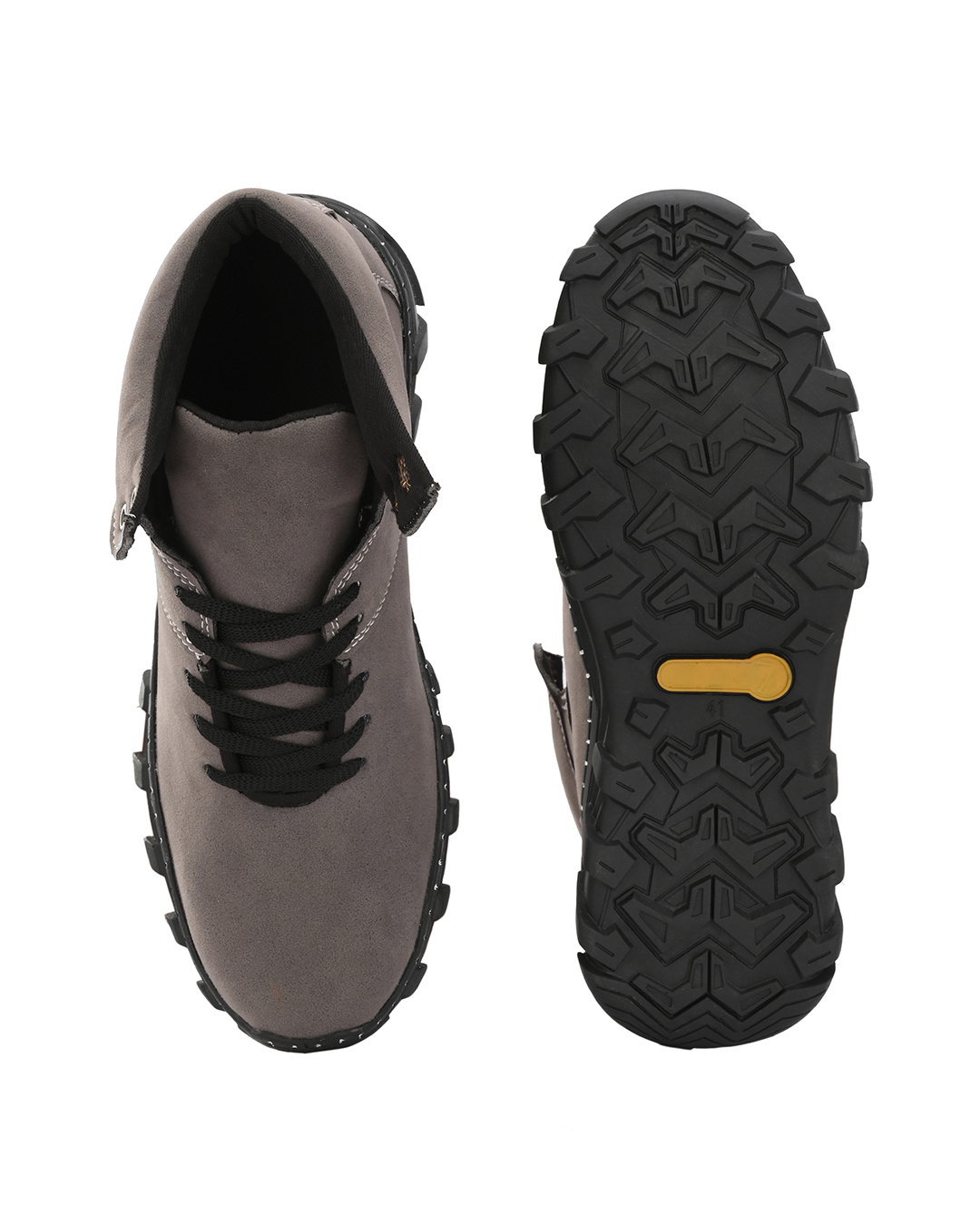 Shop Men's Grey Boots-Back