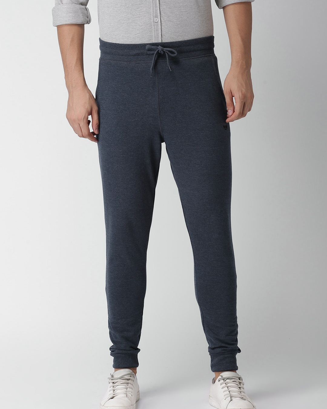 Buy Men's Grey Casual Joggers for Men Grey Online at Bewakoof