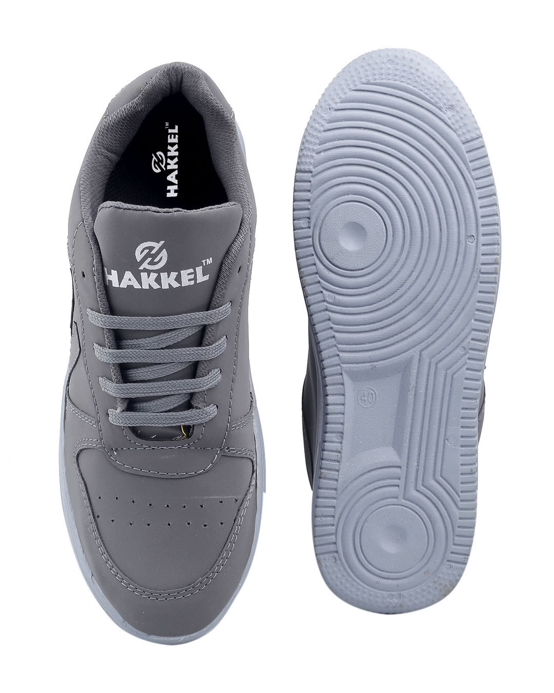 Shop Men's Grey Casual Shoes-Back
