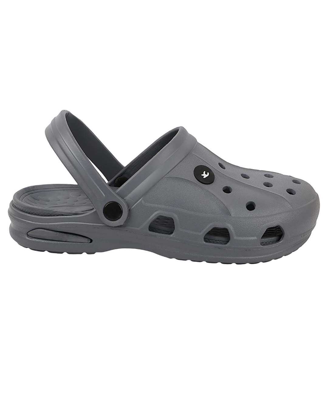 Shop Men's Grey Clogs-Back