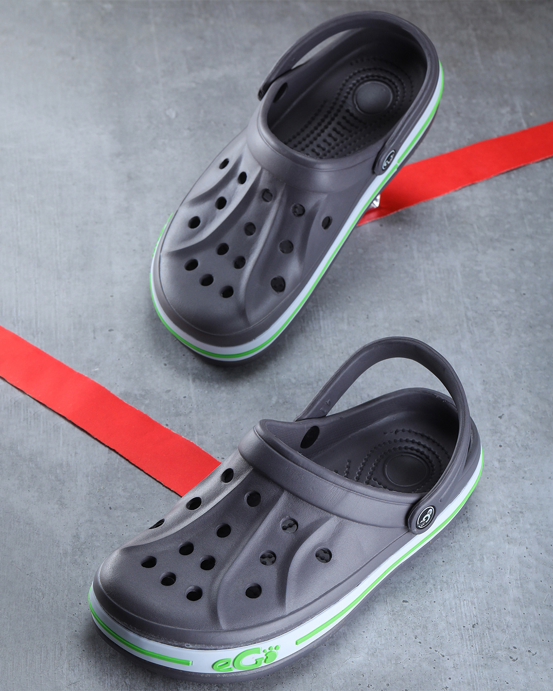 Buy Men's Grey Clogs Online in India at Bewakoof