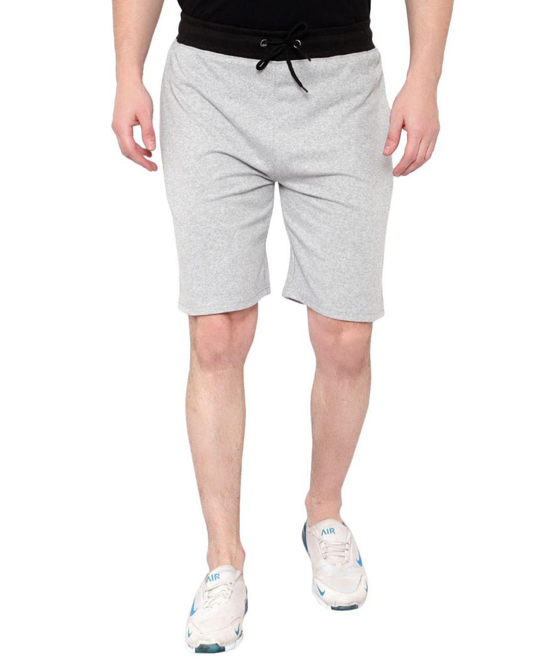 Buy Men's Grey Cotton Shorts for Men Online at Bewakoof