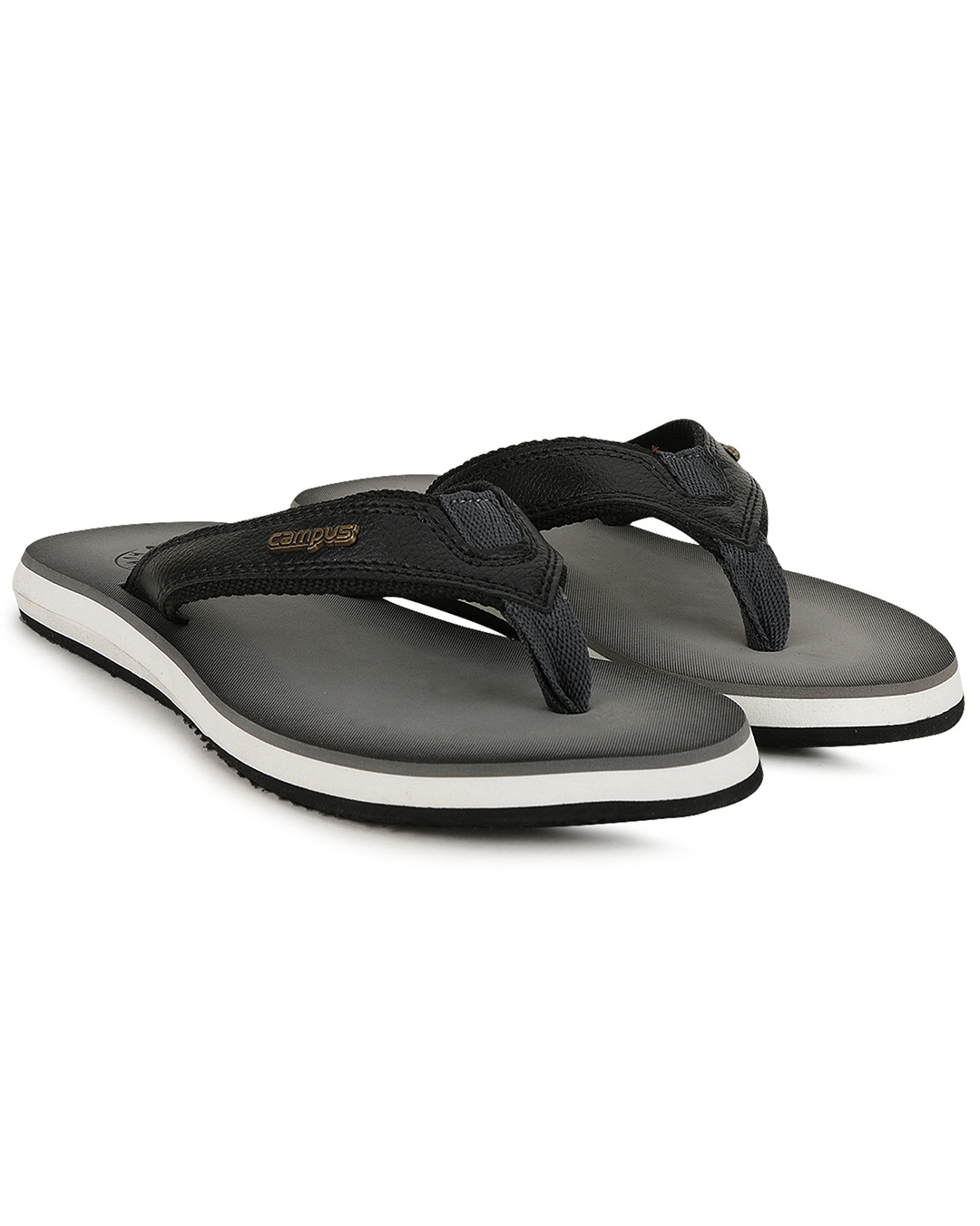 Buy Men's Grey Flip Flops Online in India at Bewakoof