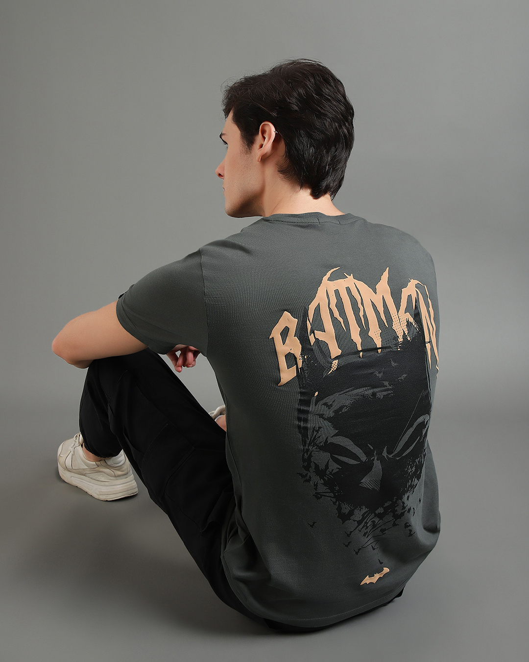 Batman - Comic Print T-Shirt (grau)