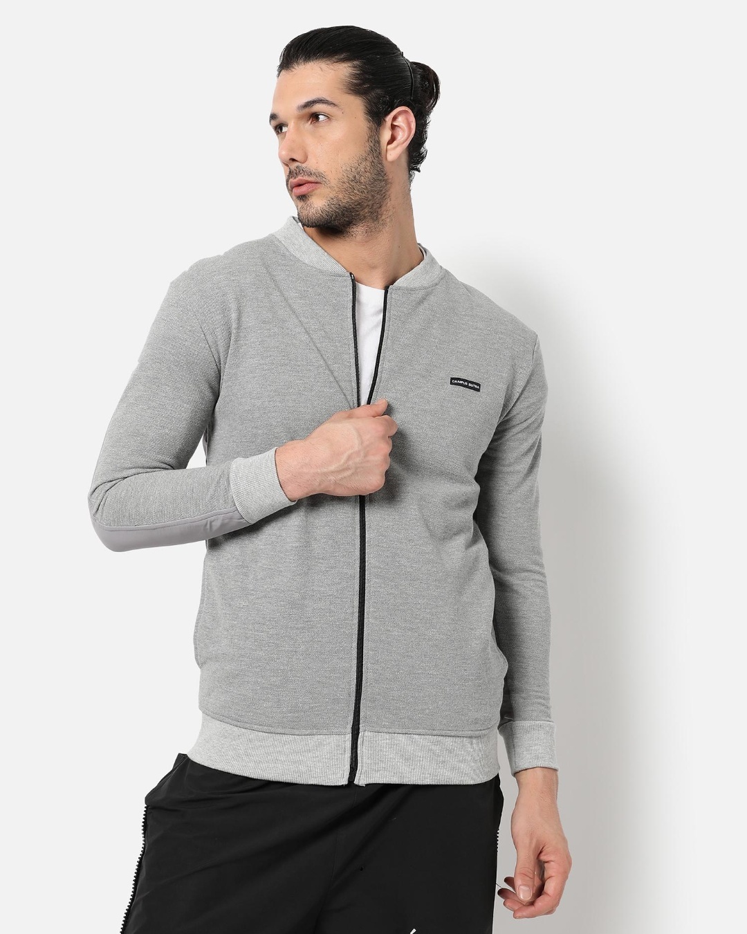 Buy Men's Grey Jacket for Men Grey Online at Bewakoof