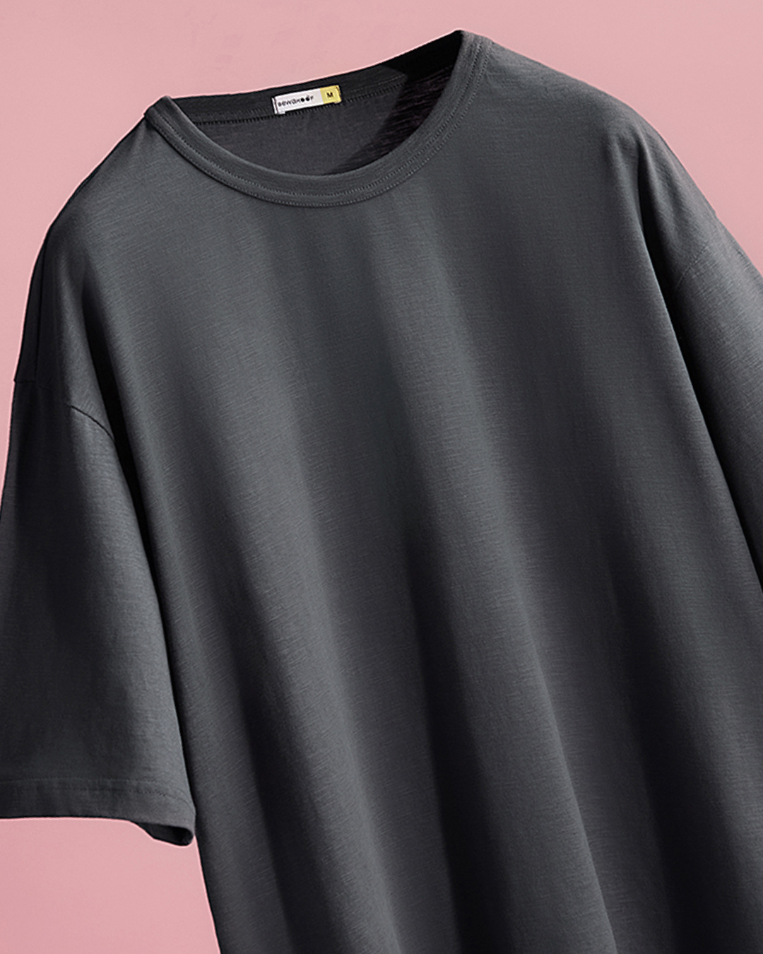 Buy Men's Grey Oversized T-shirt for Men Online at Bewakoof