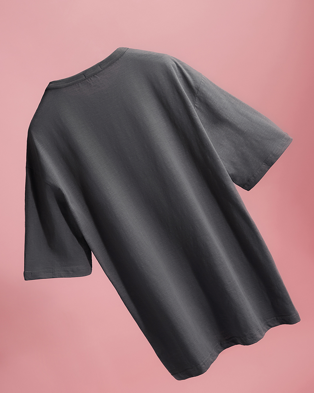 Buy Men's Grey Oversized T-shirt for Men Dark Shadow Online at Bewakoof