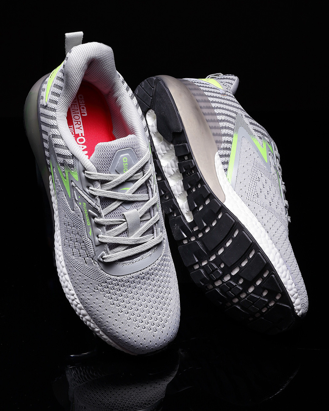 Buy Men's Grey Running Shoes Online in India at Bewakoof