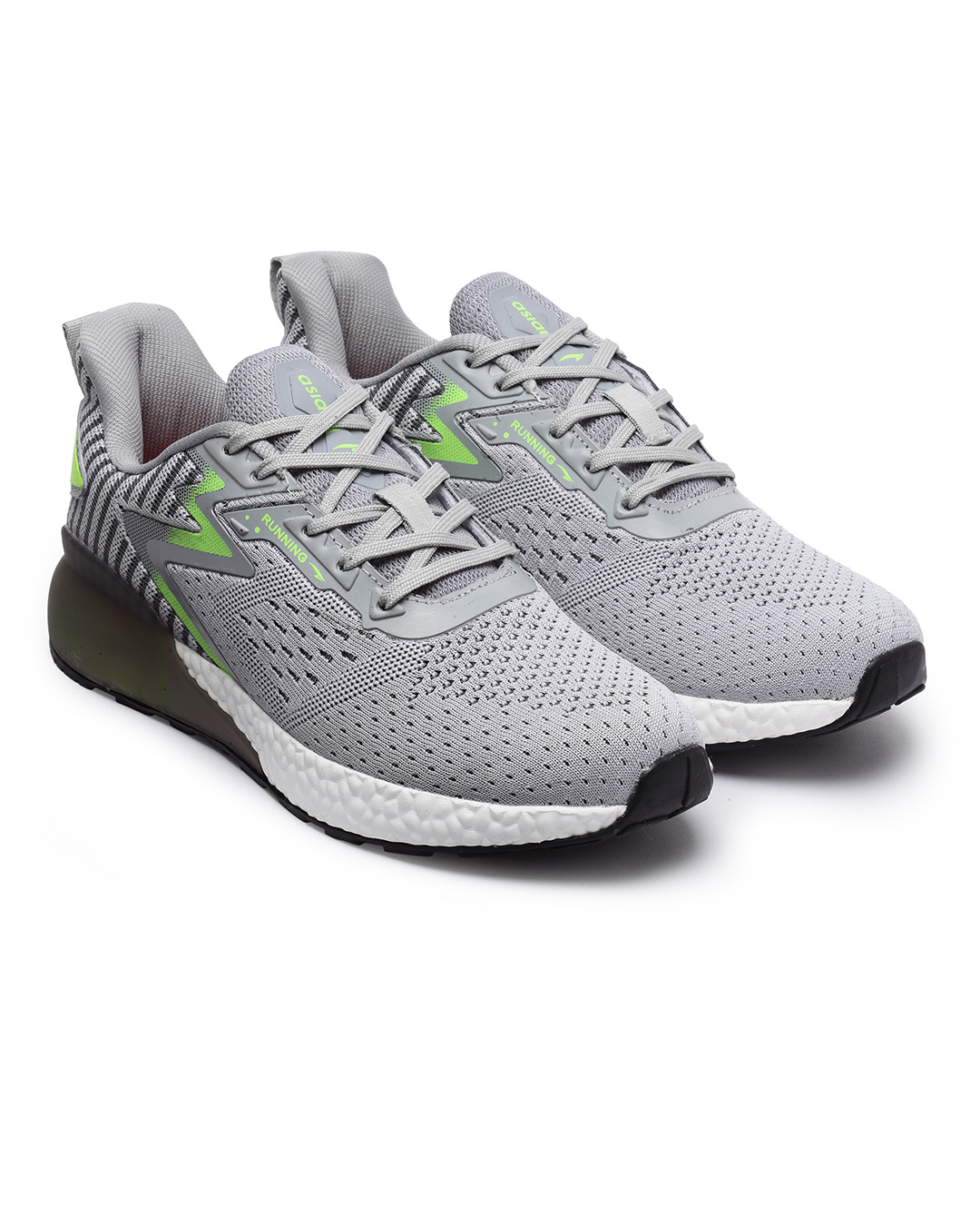 Buy Men's Grey Running Shoes Online in India at Bewakoof