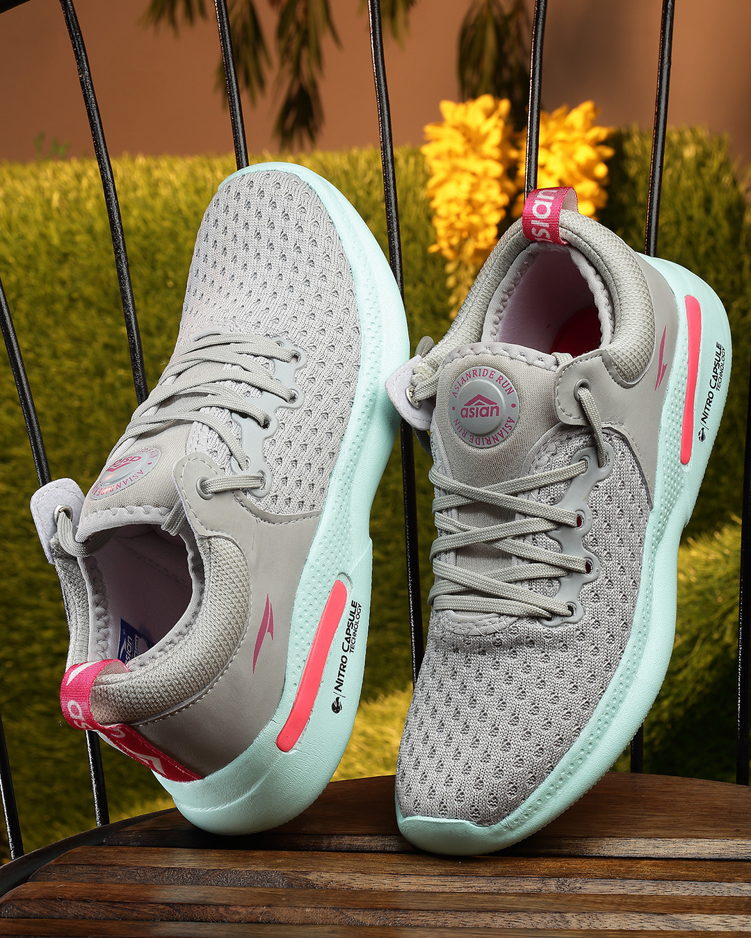 mens grey walking shoes