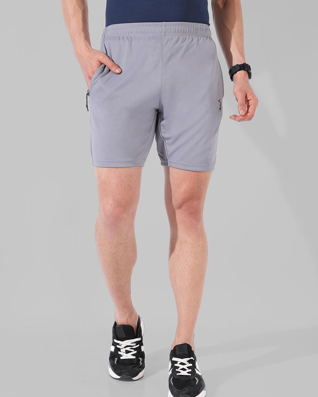 Buy Men's Grey Shorts for Men Grey Online at Bewakoof