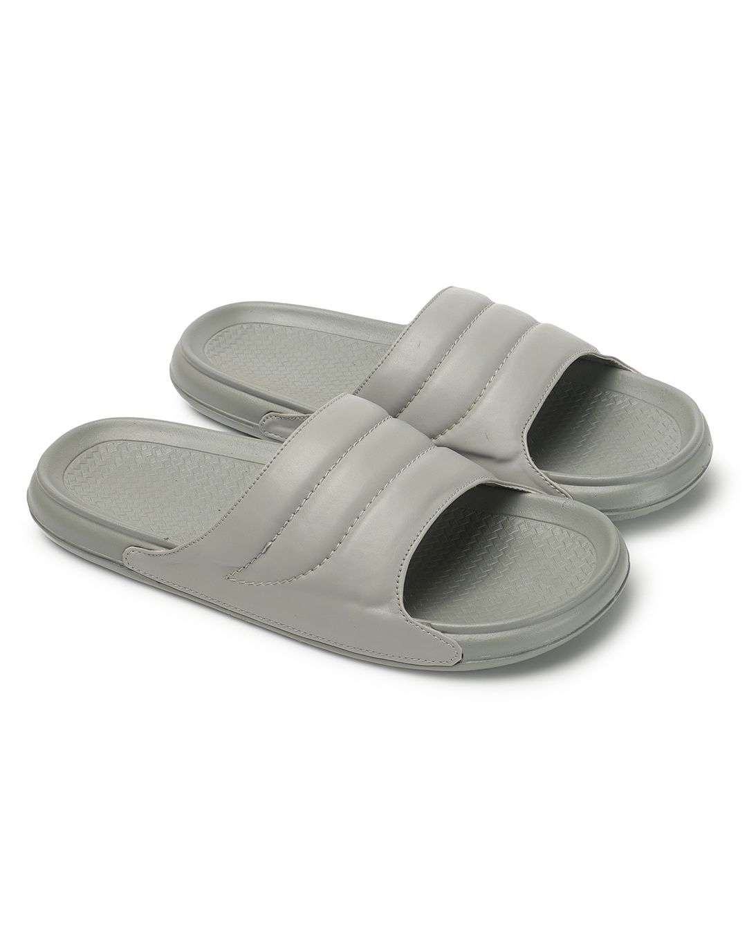 mens grey nike sliders