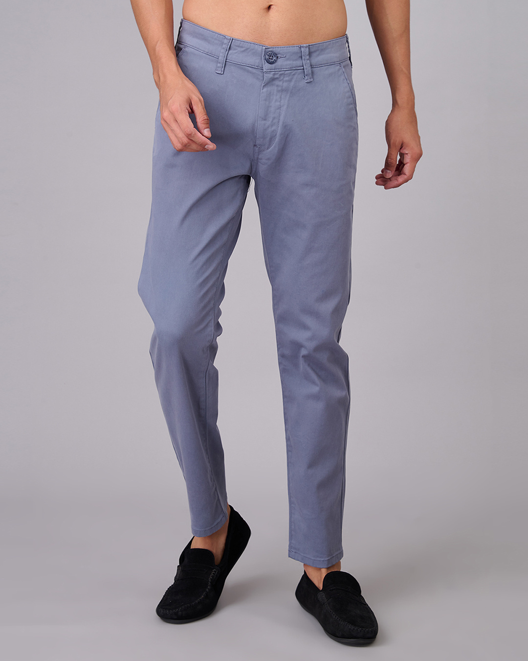 Buy Louis Philippe Grey Trousers Online  758315  Louis Philippe