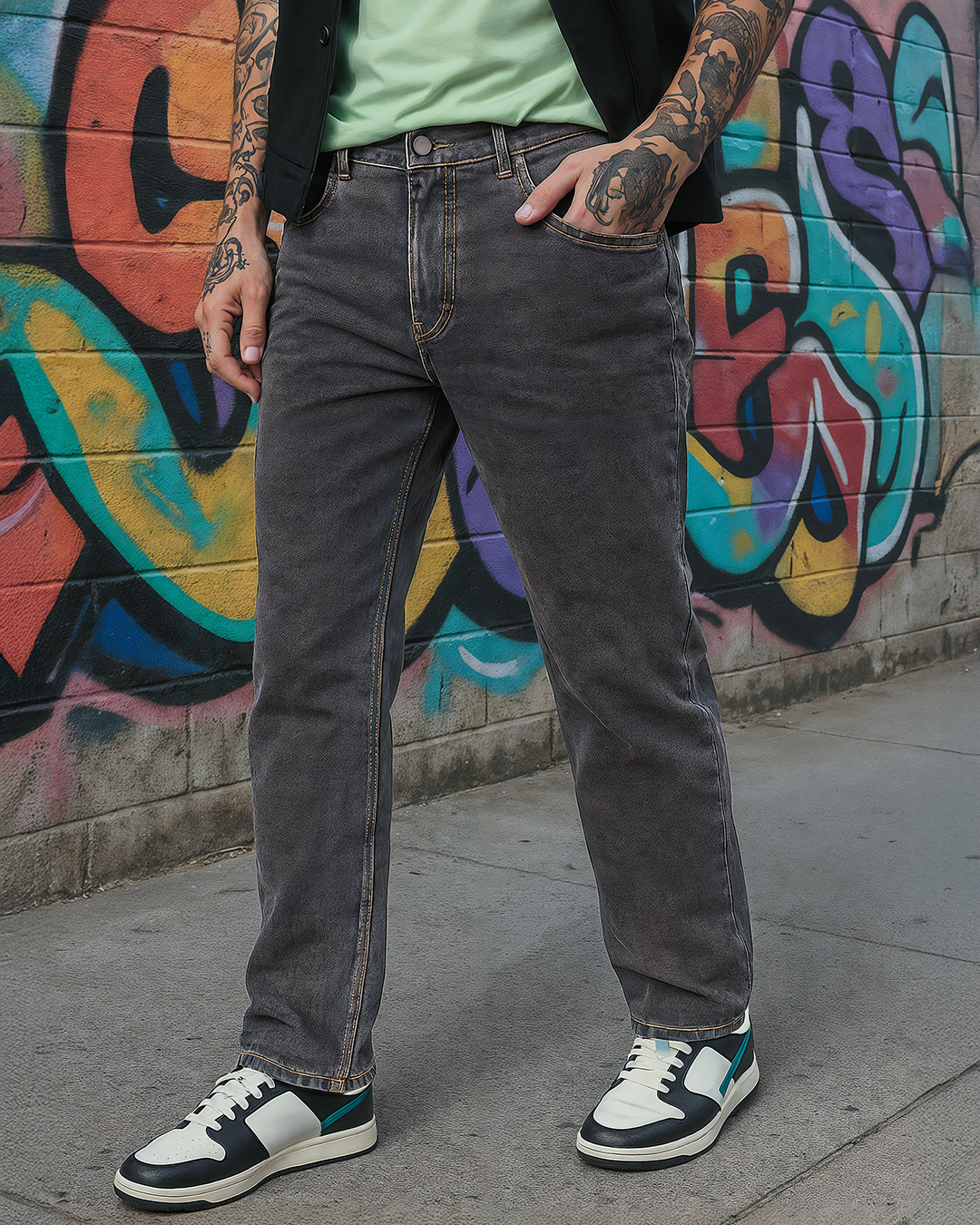 Grey Denim main image 1