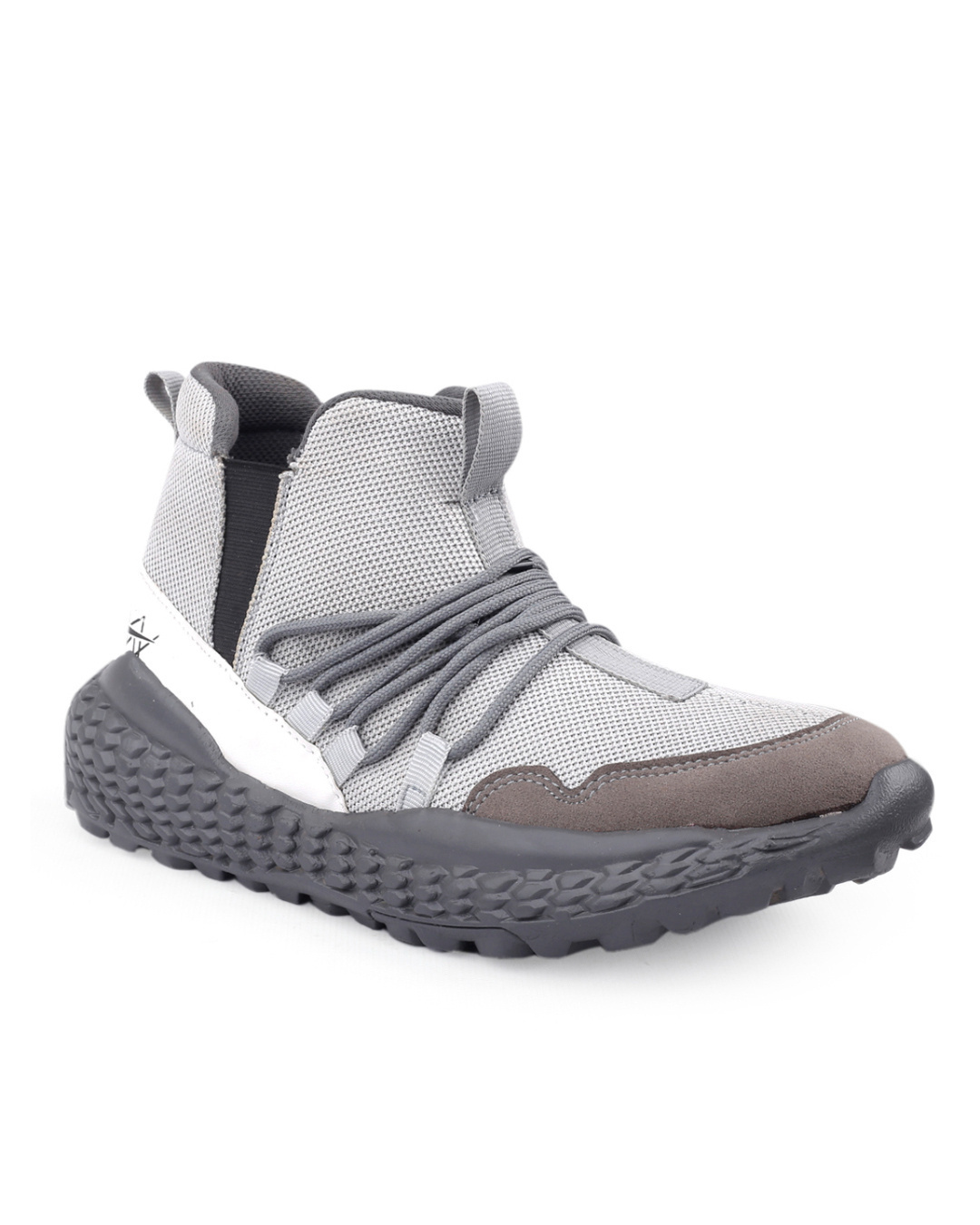 Shop Men's Grey Sneakers-Back