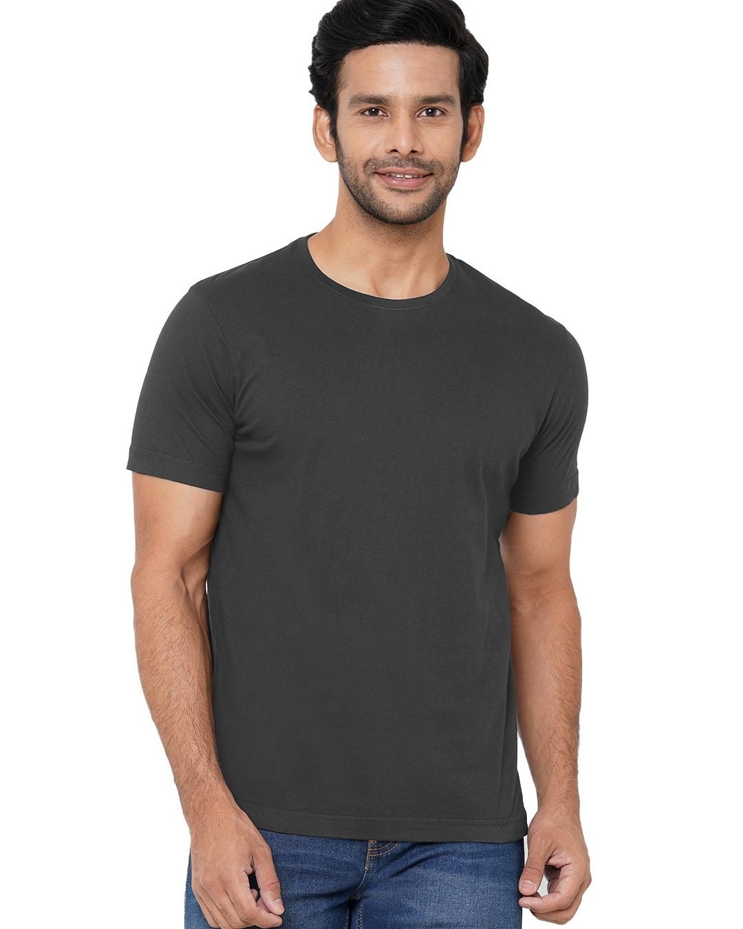Buy Men's Grey Tshirt Online at Bewakoof