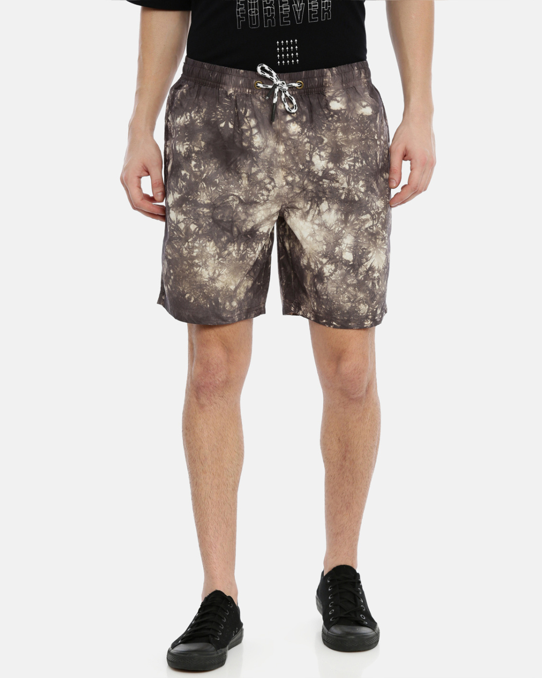 mens tie dye short