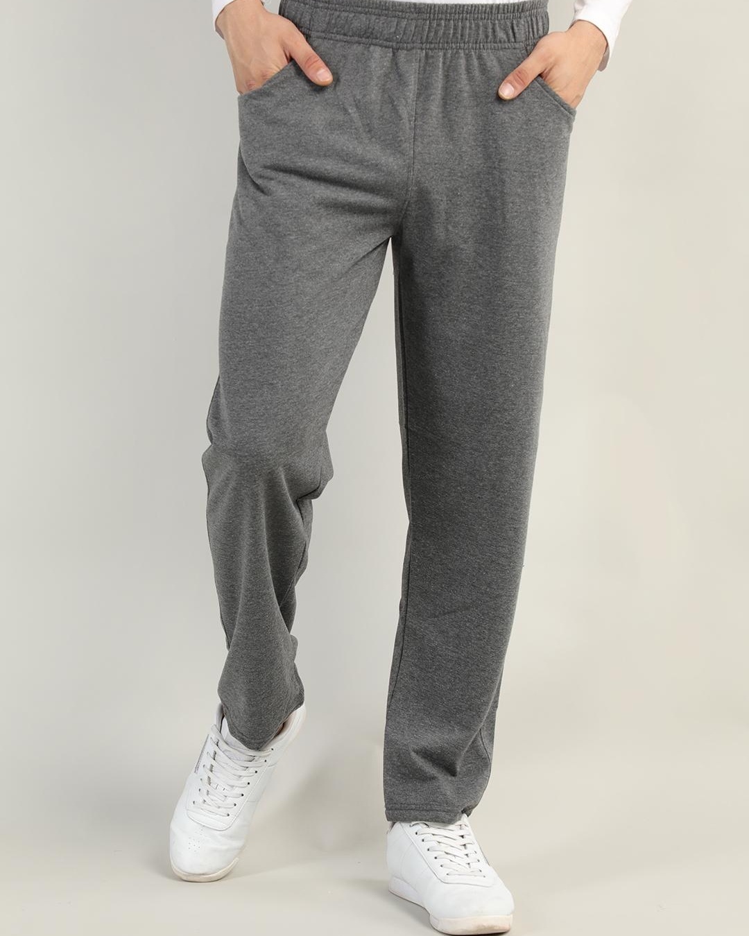 Buy Men's Grey Track Pants Online at Bewakoof